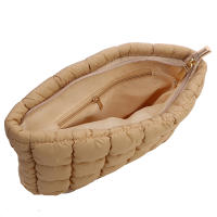 Bolso De Maquillaje Para Mujer Padded Quilted Gran Organizador De Cosméticos Bolsa De Almacenamiento De Maquillaje Bolsa De Panales Estilo Clutch Beauty Case - details 7