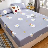 Sábana Ajustable Impermeable Cubierta de Cama Elástica Amigable con la Piel Estilo Floral - details 1