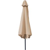 Sombrilla de Jardín Forro Anti UV 200 x 300cm. Sombrilla de Aluminio con Manivela, Toldo Rectangular para Patios y Terrazas. (Topo) - details 18