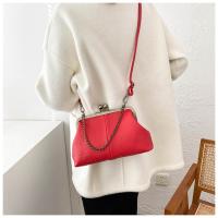 Nueva Bolsa de Concha 2025 Patrón de Lichi, Clip de Cadena, Bolso de Mano para Mujeres Sencillas - details 31