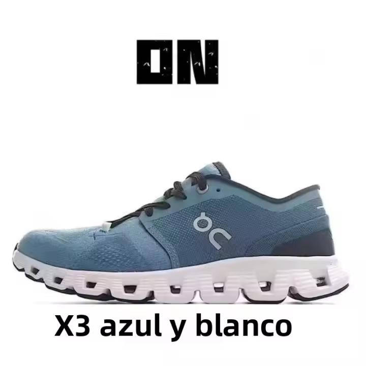 Zapatillas deportivas transpirables para hombre y mujer, calzado de entrenamiento físico integral, alta calidad, Original, On Cloud X3, nueva generación - 1