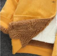 Chaqueta de Piel de Pana para Niños Cálida Abrigo de Invierno Moda infantil de Alta Calidad - details 18