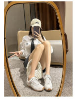 Nuevas Zapatillas de Deporte Casuales de Cuero Versátil para Mujer, Zapatos Planos de gran Tamaño 41-43 - details 11