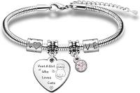 Pulsera de acero inoxidable, pulsera con letras de etiquetas, pulsera de accesorios, venta caliente en Italia - details 18