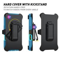 Armadura a prueba de golpes Defender funda de teléfono para iphone 11 12 13 14 15 Pro Max X XS XR XSMAX 7 8 Plus SE2 SE4 PC duro + cubierta trasera de TPU - details 2