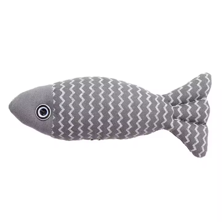 Juguete de Peluche de Gato Alivio de Dientes Masticadores para Mascotas - 1