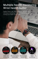 2024 Nuevo reloj inteligente y auriculares bluetooth en uno, nfc, llamada bluetooth, frecuencia cardíaca, presión arterial, reloj de monitoreo de salud, auriculares tws, impermeable reloj inteligente de ejercicio físico, adecuado para Hombres y Mujeres - details 16