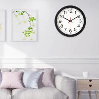 Reloj de pared silencioso para el hogar, reloj de cuarzo duradero y elegante para decoración del hogar, cafetería y comedor - details 2