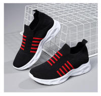 Nuevas zapatillas de deporte de punto transpirables para mujer, zapatos para correr informales antideslizantes - details 22