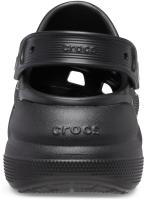 Classic Crush Clog mujer, adecuados para lugares casuales, sandalias de playa, zapatillas-Negro. - details 5