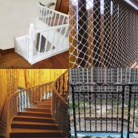 Red de seguridad para niños y mascotas, mascota para el hogar, perro, gato, barandilla para balcón, escaleras, valla, parque infantil, barandilla, red de seguridad para niños-A - details 3