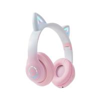 Nuevos Auriculares Inalámbricos Con orejas De Gato, Con emision De Luz LED montadas En La Cabeza - details 1