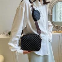 Bolso Cruzado de Diseñador Casual Moda Retro para Mujeres, Color Sólido, Cuero PU Suave, Bolso de Hombro - details 1
