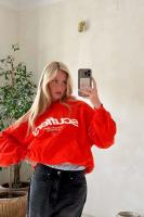Nuevas sudaderas con capucha con estampado de letras de moda urbana europea y americana Y2k ropa Haruku con personalidad sudadera versátil de gran tamaño - details 1