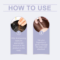 Extracto de planta HOEGOA mezclado con aceite esencial para el cuero cabelludo, champú, nutre, hidrata el cabello, suaviza y cuida la esencia - details 3