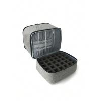Bolsa Portátil Para Uñas De Doble Capa Organizador De Viaje Bolsa Multifuncional Para Esmaltes Y Aceites Esenciales Material PU Estilo Moda - details 34