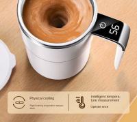 380ML Taza Eléctrica de Café con Agitación Automática IP67 Impermeable Libre de BPA Taza de Café con Agitación Automática Recargable Taza de Té Magnética - details 4