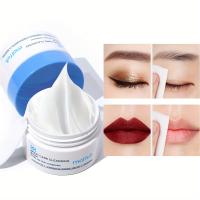 Desmaquillante ojos labios eliminación de maquillaje no irritante limpieza profunda de la piel refrescante hidratante suave crema de limpieza de maquillaje - details 0