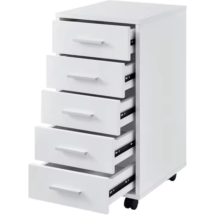 Mueble de Oficina Gabiente de Archivos 5 cajones Blanco - 1