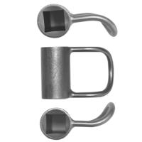 Llave de grifo de válvula Triangular para espacios pequeños, válvula de ángulo con barra de extensión, llave de baño, herramienta de plomería de ajuste - details 3