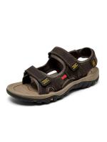 Sandalias de Cuero para Hombres en Verano Nuevo Diseño de Dedo Abierto Antideslizante - details 7