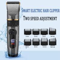 Cortapelos profesional sin cable para hombre, kit ajustable para barba y cuerpo, cortapelos eléctrico recargable, lavable a máquina - details 5