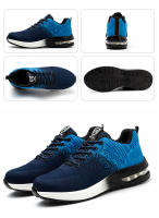 Zapatos De Seguridad Para Trabajo Con Punta De Acero Antideslizantes Y Respirables Para Hombres Botas De Trabajo Ligeras Y Confortables Para Construcción - details 23