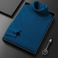 Suéter de cachemira para hombre, jersey de lana de cuello alto, suave y cálido, suéter de punto, Otoño e Invierno - details 7