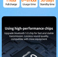 Receptor transmisor de Audio con Bluetooth, pantalla LED de M5, 3,5mm, AUX, R/L, RCA, TF/u-disk, adaptador inalámbrico estéreo, Control IR con micrófono - details 20