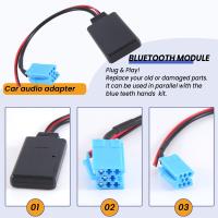 Adaptador de música Aux Blue-Tooth, interfaz inalámbrica, Radio Estéreo, Cable Aux para Alfa Romeo 147, 156, 159, Brera Mito Gt Giulietta - details 4