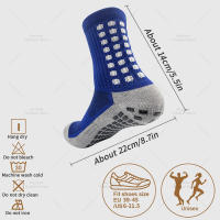Calcetines de fútbol antideslizantes para hombre, medias antideslizantes para fútbol, baloncesto, tenis, deporte al aire libre, agarre para ciclismo, 3 pares - details 4