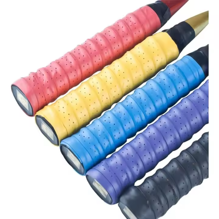 New Racket Grip Anti Slip Perforated Super Absorbent Tennis Overgrip Badminton Overgrip Pickleball Overgrip - 1