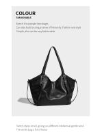 Bolso retro de gran capacidad para mujer popular, nuevo bolso de hombro de trabajo de moda, bolso de mano americano de alta gama marea - details 7