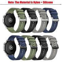 Correa de Nylon Silicona para Huawei GT 5 2 Pro/Watch 4 Pro/Watch 3 45mm 46mm/Gear S3 Frontier - details 1