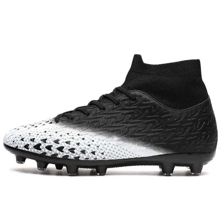 Zapatos de fútbol para hombre con cordones, zapatillas de fútbol antideslizantes con picos - 1