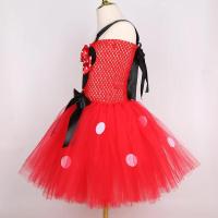 Vestido Tutú Minnie Cosplay Niñas, Fiesta de Cumpleaños, Vestido de Princesa, Cosplay, Navidad, Halloween, Disfraz de Ratón para Niños, Tela - details 13