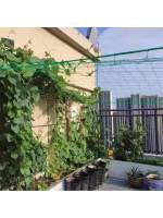 Red de escalada para jardín de 0.9M*1.8M Súper fuerte Nylon para plantas trellis ideal para crecimiento de calabazas y flores de morning glory - details 1