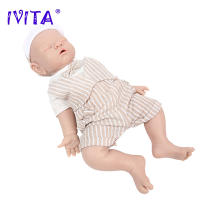 Muñeca de Bebé Renacida de Silicona IVITA Suave, Realista, Juguete Educativo para Niños con Chupete - details 27