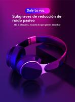 Auriculares inalambricos diadema Fitness exterior deporte Ordenador juegos audio cancelación ruido Bluetooth microfono - details 4
