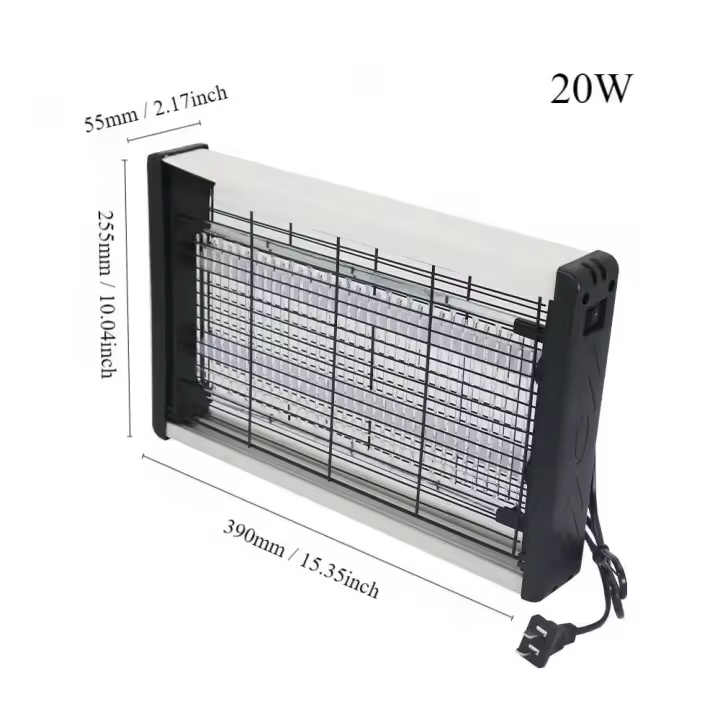 Luz antirrobo eléctrica con enchufe europeo, trampa de cadena colgante para interior, comedor y dormitorio, 20/30/40W - 1