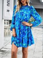 Vestido midi casual estilo coreano de moda 2025 para mujer con manga larga - details 15