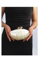 Nueva bolsa transparente tendencia de la moda de las mujeres bala acrílico simple bolsa de cena bolso de embrague mujeres - details 6