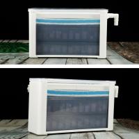 Filtro de oxígeno para acuario colgante, multifunción silencioso] filtro para pecera, práctica caja de filtro de cortina de agua 3 en 1 para pecera - details 7