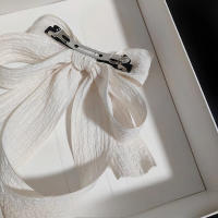 Sombreros con clip de resorte con lazo de cinta de textura importada hechos a mano - details 5