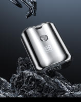 Nueva maquinilla de afeitar eléctrica portátil Mini lavado de doble cabeza recargable para hombres - details 1