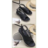 Sandalias dulces de verano para mujer, zapatos de suela gruesa de gran tamaño, informales, transpirables, cómodos, a la moda, sandalias de playa - details 2