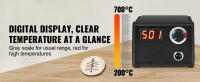 Kit de leña SucceBuy, 200~700 ° C Temperatura ajustable con pantalla, bolígrafo de pirograbado, 23 puntas de alambre, portalápices y accesorios, para proyectos de artesanía en madera y bricolaje - details 1