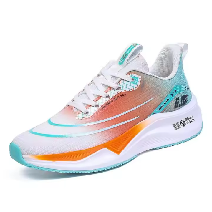 Zapatos ultraligeros de talla grande para primavera y otoño, suela suave transpirable, zapatos ligeros para correr para estudiantes, novedad de 2025 - 1