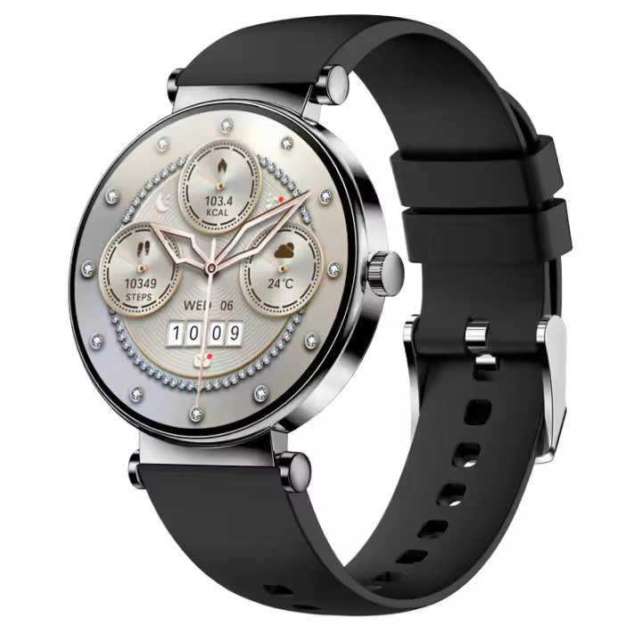 Reloj mujer inteligente Bluetooth llamada Captura de video en HD Fitness exterior deporte podómetro reloj - 1