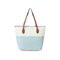 Bolsa de playa a rayas 2024, bolso de hombro para las axilas, bolso de lona informal de gran capacidad. - details 23